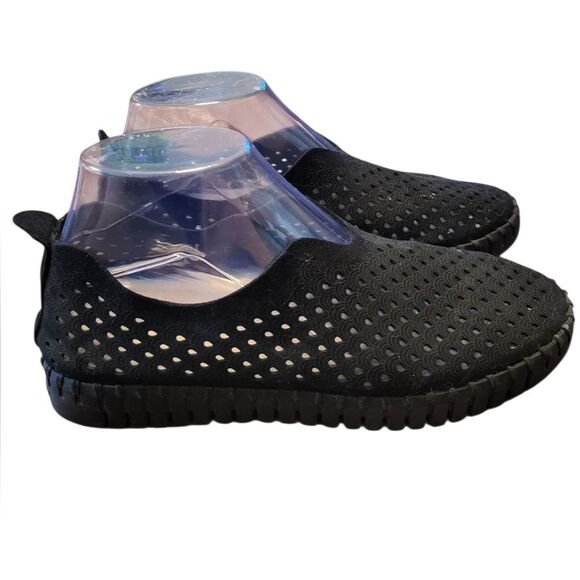 Ilse Jacobsen HORNBÆK Women's Tulip 3575 Flat Slip-On Low-Top Black EU 38, US 7. - Picture 5 of 14